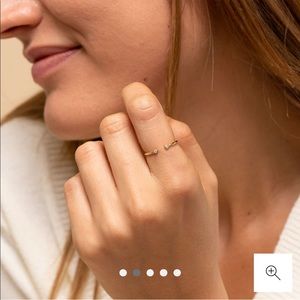 Mejuri Diamonds Open Ring - 14k Gold